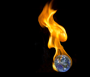 Once upon a time, there was a planet called Earth. Its inhabitants learned to burn their planet. Will it survive? 